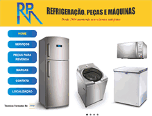 Tablet Screenshot of consertodegeladeira.com.br